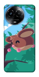 Чехол на Realme C67 4G Adopt Me Forest Mouse Jump фото 1 из 1