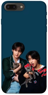 Чехол на Apple iPhone 7 plus / 8 plus Lee Know and Han - Stray Kids фото 1 из 1