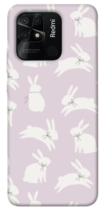 Чохол на Xiaomi Redmi 10C Bunny Kisses фото 1 з 1