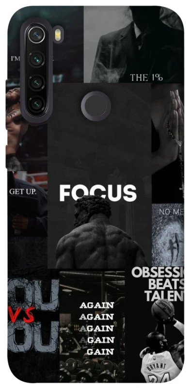 Чохол на Xiaomi Redmi Note 8T Focus collage фото 1 з 1