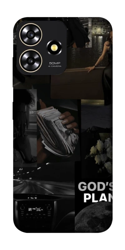 Чехол на ZTE Blade A73 4G God's plan фото 1 из 1