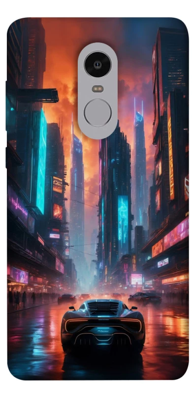 Чехол на Xiaomi Redmi Note 4X / Note 4 (Snapdragon) Cyber city фото 1 из 1