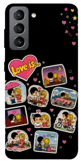 Чехол на Samsung Galaxy S21 FE Love is ver.3 фото 1 из 1