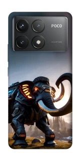 Чохол на Xiaomi Poco F6 Pro Cyber ​​elephant фото 1 з 1