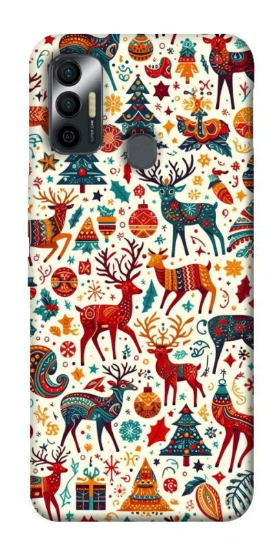 Чохол на TECNO Spark 7 Christmas spirit ver.5 фото 1 з 1