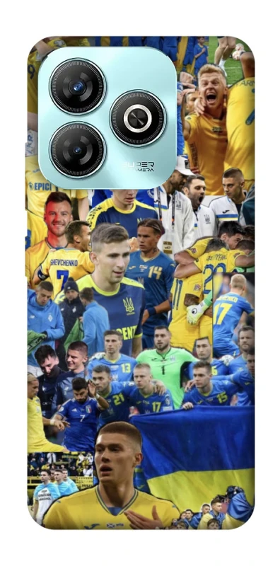 Чохол на ZTE Blade A75 4G UA-Football ver.6 фото 1 з 1