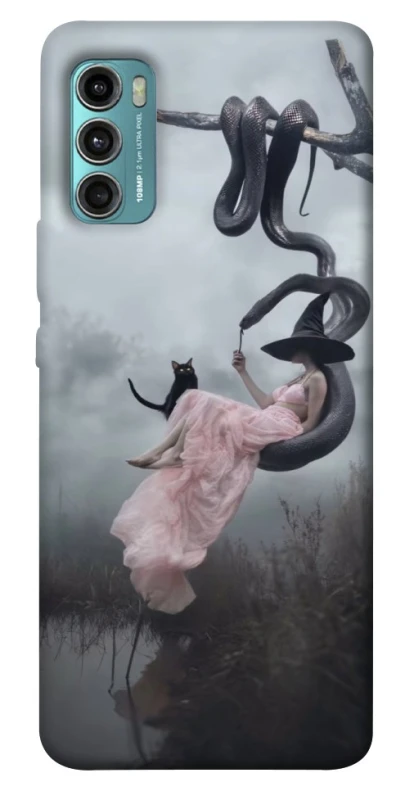 Чохол на Motorola Moto G60 Halloween Witch ver.5 фото 1 з 1