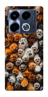 Чохол на Infinix Note 40 4G Сat paws фото 1 з 1