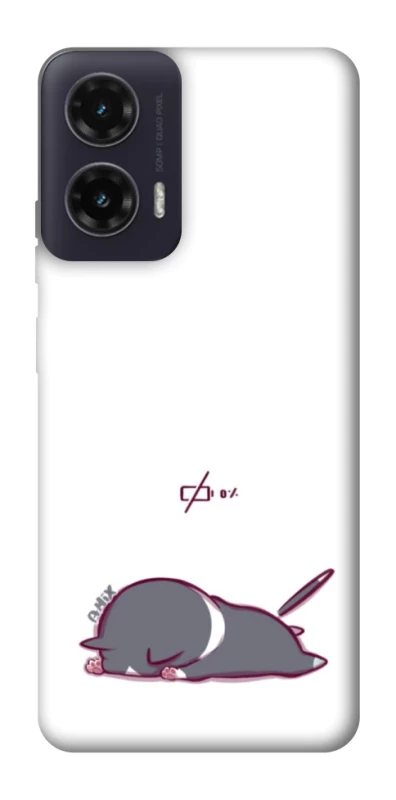 Чохол на Motorola Moto G35 The battery is dead фото 1 Чохол на Motorola Moto G35 The battery is dead фото 1 з 1