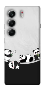 Чохол на Tecno Camon 40 Four pandas фото 1 з 1