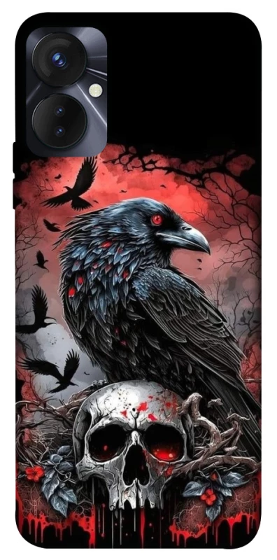 Чехол на TECNO Spark 9 Pro (KH7n) Death eagle фото 1 из 1