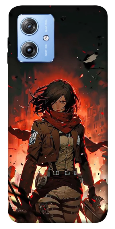 Чохол на Motorola Moto G84 Mikasa v2 фото 1 з 1