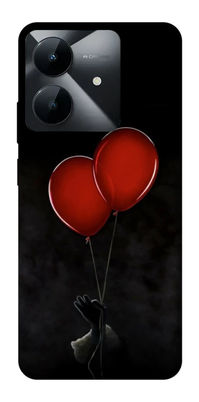 Чехол на Realme Note 60x Reds Balloons фото 1 из 1