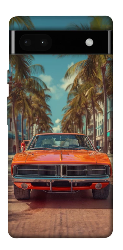 Чохол на Google Pixel 6a Tropical car фото 1 з 1