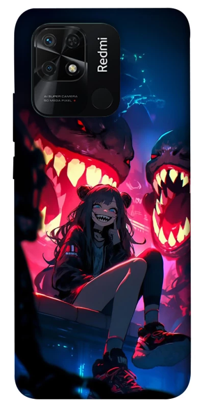 Чохол на Xiaomi Redmi 10C Anime girl фото 1 з 1
