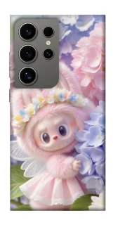 Чохол на Samsung Galaxy S24 Ultra Labubu & Flowers ver.1 фото 1 з 1