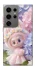 Чохол на Samsung Galaxy S24 Ultra Labubu & Flowers ver.1 фото 1 з 1