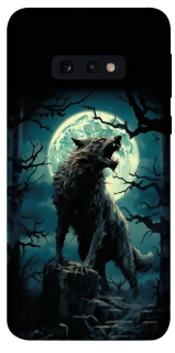 Чохол на Samsung Galaxy S10e Вовк під місяцем фото 1 з 1