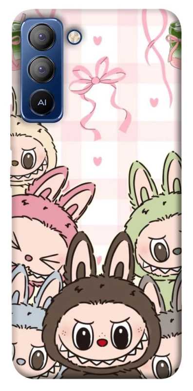 Чохол на TECNO Pop 5 LTE All Labubu 2 фото 1 з 1