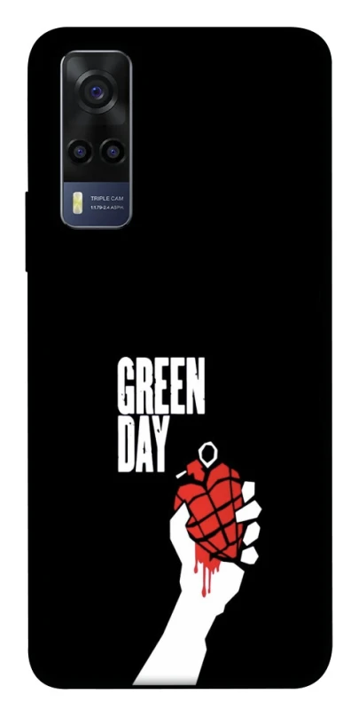 Чехол на Vivo Y53s Green Day logo фото 1 Чехол на Vivo Y53s Green Day logo фото 1 из 1