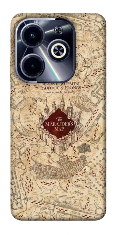 Чохол на Infinix Hot 40i Harry Potter Marauder's Map фото 1 з 1