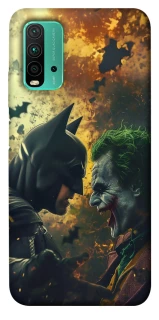 Чехол на Xiaomi Redmi Note 9 4G / Redmi 9 Power Batman and the Joker фото 1 из 1