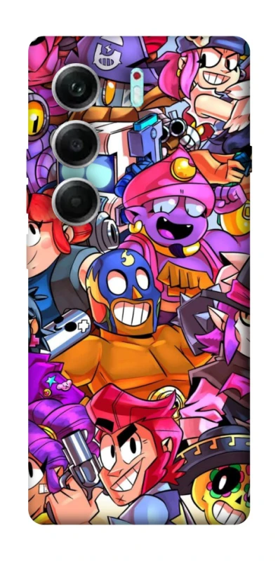 Чохол на Tecno Camon 40 Pro 5G Brawl Stars ver.9 фото 1 з 1