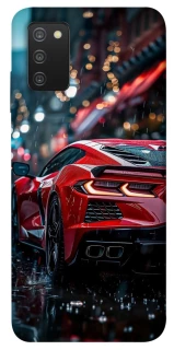 Чехол на Samsung Galaxy A03s Red sports car фото 1 из 1