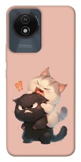Чохол на Vivo Y02 Сat and cat фото 1 з 1