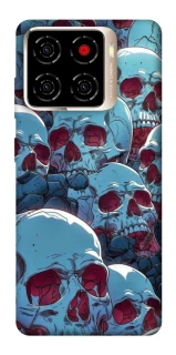 Чехол на ZTE Blade A56 Skulls v2 фото 1 из 1