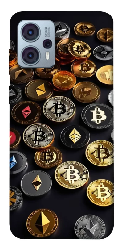 Чохол на Motorola Moto G23 Many coins фото 1 з 1