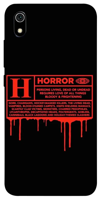 Чохол на Xiaomi Redmi 7A Horror Halloween фото 1 з 1