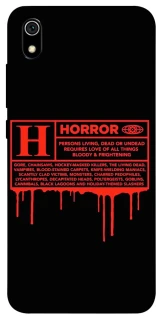 Чохол на Xiaomi Redmi 7A Horror Halloween фото 1 з 1