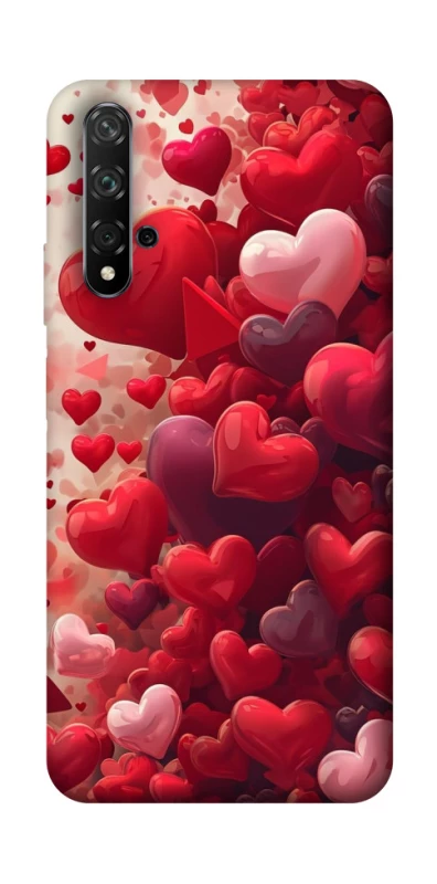 Чохол на Huawei Honor 20 / Nova 5T Many hearts фото 1 з 1