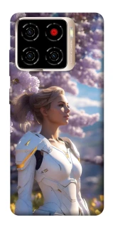Чохол на ZTE Blade A56 Cyber space girl ver.1 фото 1 з 1