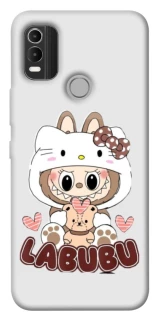 Чохол на Nokia C21 Plus Hello Kitty Labubu фото 1 з 1