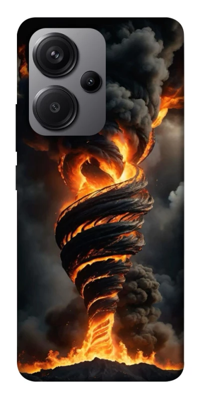 Чехол на Xiaomi Redmi Note 13 Pro+ Огненный торнадо фото 1 из 1