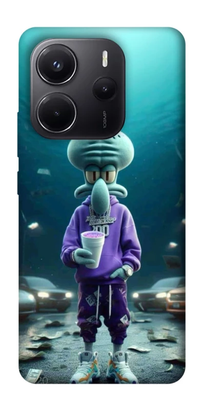 Чохол на Xiaomi Redmi Note 14 4G (Europe version) Сквідвард фото 1 з 1