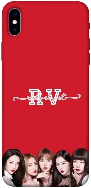 Чохол на Apple iPhone XS Max (6.5") RED VELVET v3 фото 1 з 1