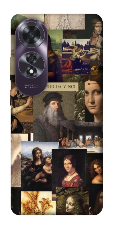 Чехол на Oppo A60 Leonardo da Vinci фото 1 из 1