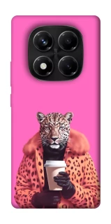 Чохол на Xiaomi Redmi Note 14 Pro 5G Леопард з кавою фото 1 з 1