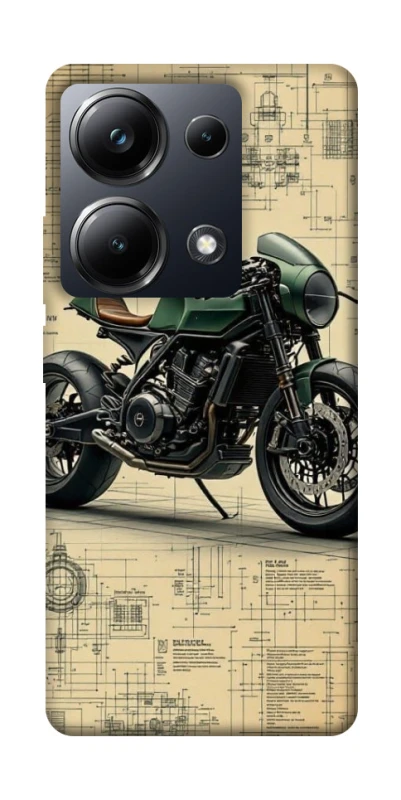 Чохол на Xiaomi Poco M6 Pro 4G Bike model фото 1 з 1