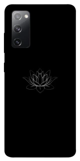 Чохол на Samsung Galaxy S20 FE Black Lotus фото 1 Чохол на Samsung Galaxy S20 FE Black Lotus фото 1 з 1