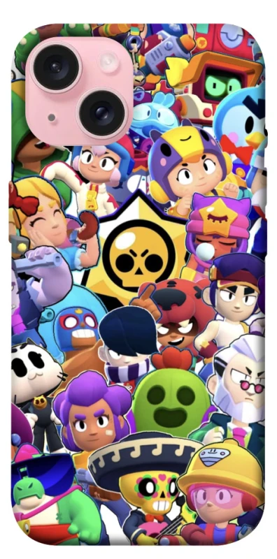 Чохол на Apple iPhone 15 (6.1") Brawl Stars ver.5 фото 1 з 1
