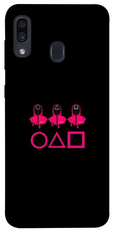 Чехол на Samsung Galaxy A20 / A30 squid game v3 фото 1 из 1