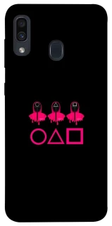 Чехол на Samsung Galaxy A20 / A30 squid game v3 фото 1 из 1