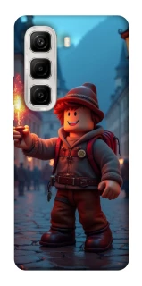 Чохол на Infinix Hot 50 4G Roblox Fire Logo Blue Flames фото 1 з 1