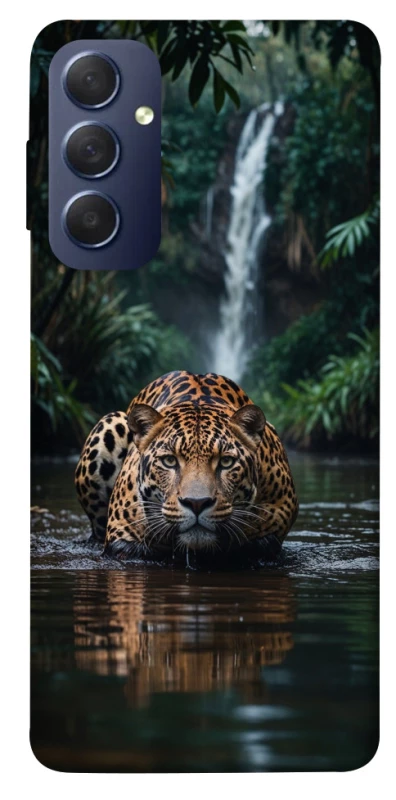 Чехол на Samsung Galaxy M54 5G Leopard in water фото 1 из 1
