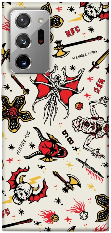 Чохол на Samsung Galaxy Note 20 Ultra Stranger Things ver.2 фото 1 з 1