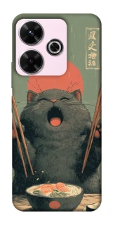 Чехол на Xiaomi Redmi 13 4G Hungry Cat фото 1 из 1